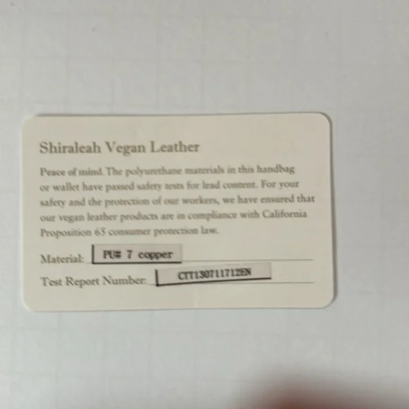 Shiraleah Copper Wallet Wristlet Vegan Leather - Picture 10 of 10